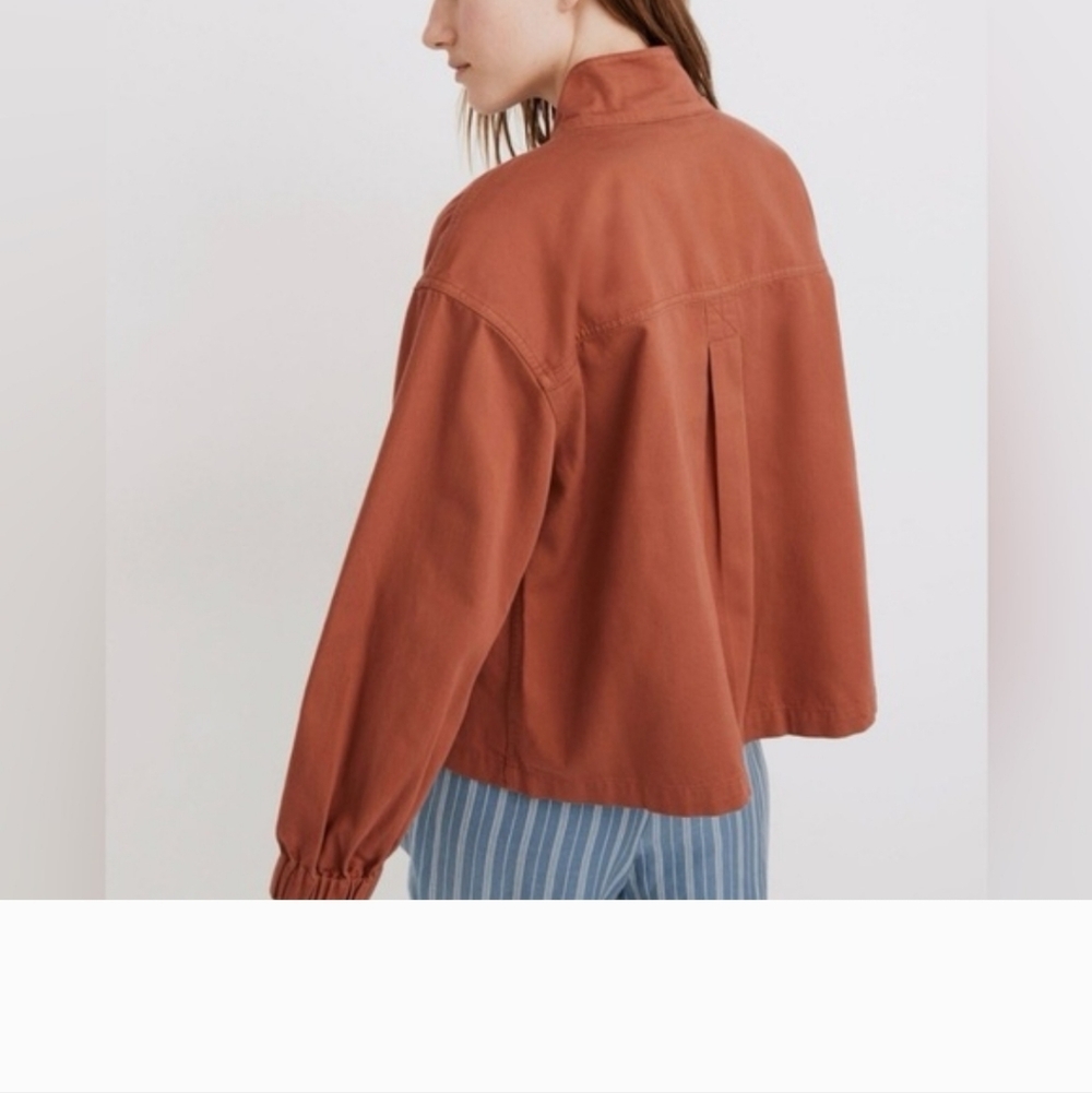 MADEWELL  BURNT ORANGE JACKET  SMALL - Picture 2 of 12